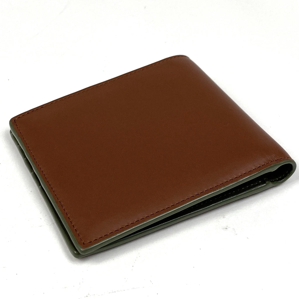 ロエベ アナグラム 二つ折り財布 札入れ カード入れ 二つ折り財布 レザー ブラウン レディース 【中古】brbag