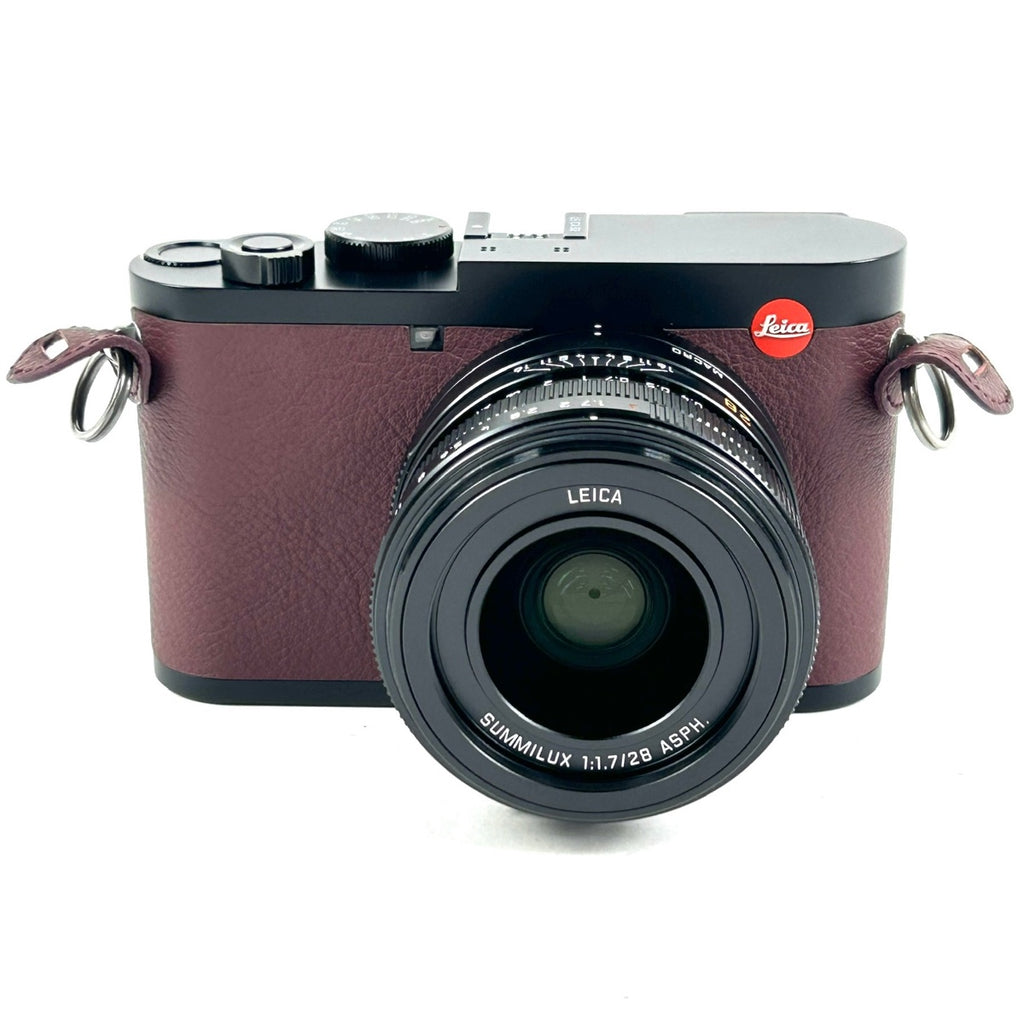 ライカ LEICA Q2 カウハイドレザー ラズベリー コンパクトデジタルカメラ 【中古】