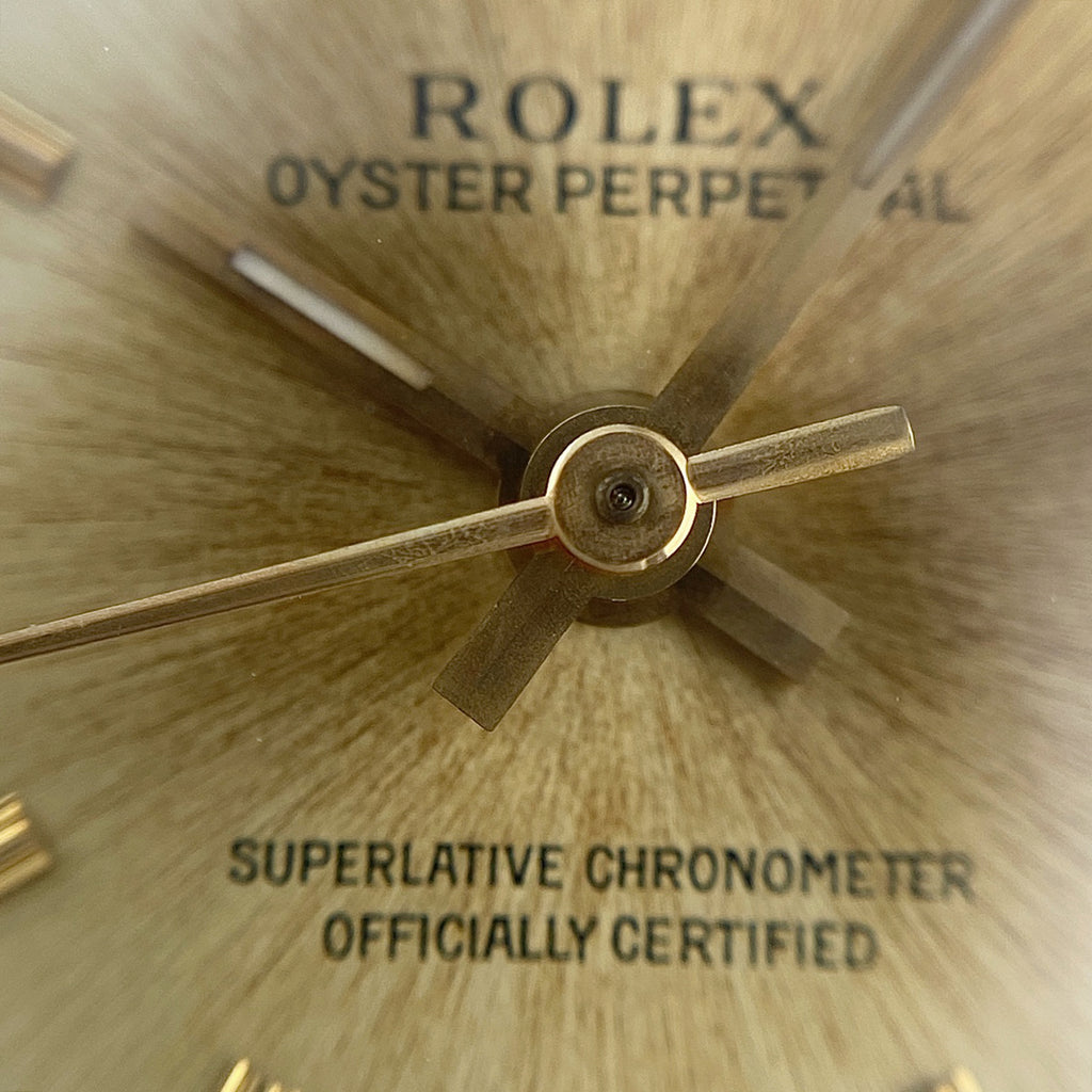 ロレックス オイスターパーペチュアル 67193 腕時計 SS YG 自動巻き シャンパンゴールド レディース 【中古】 
 ラッピング可