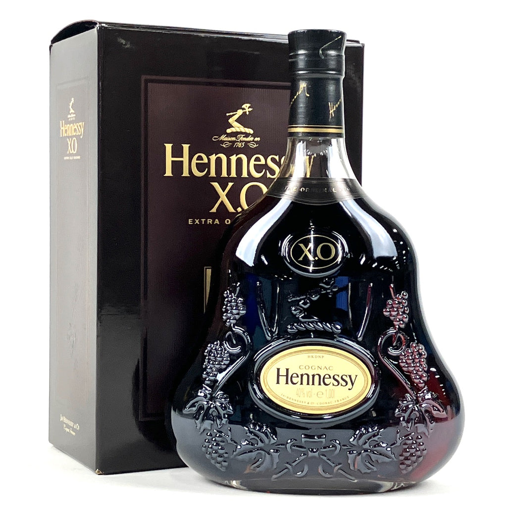 ヘネシー Hennessy XO 黒キャップ 現行 1000ml ブランデー コニャック 【古酒】