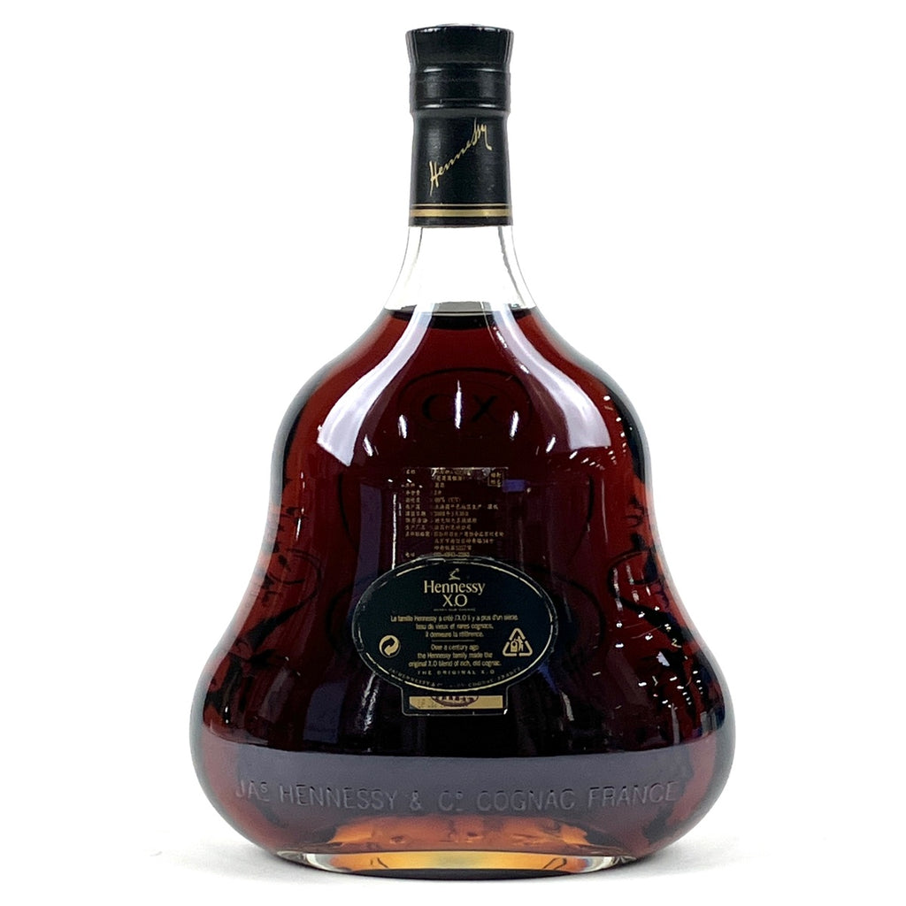 バイセル公式】ヘネシー Hennessy XO 黒キャップ 現行 1000ml