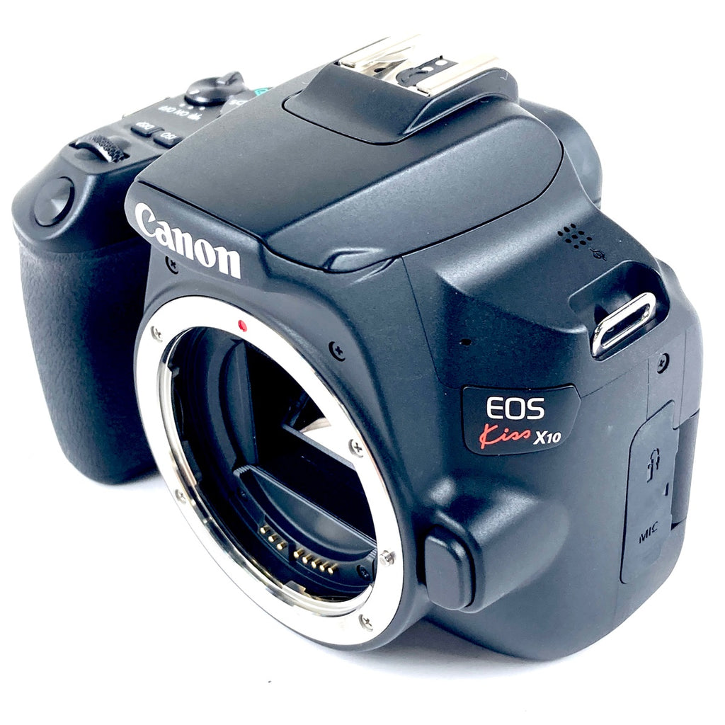 キヤノン Canon EOS Kiss X10 ダブルズームキット ブラック デジタル 一眼レフカメラ 【中古】