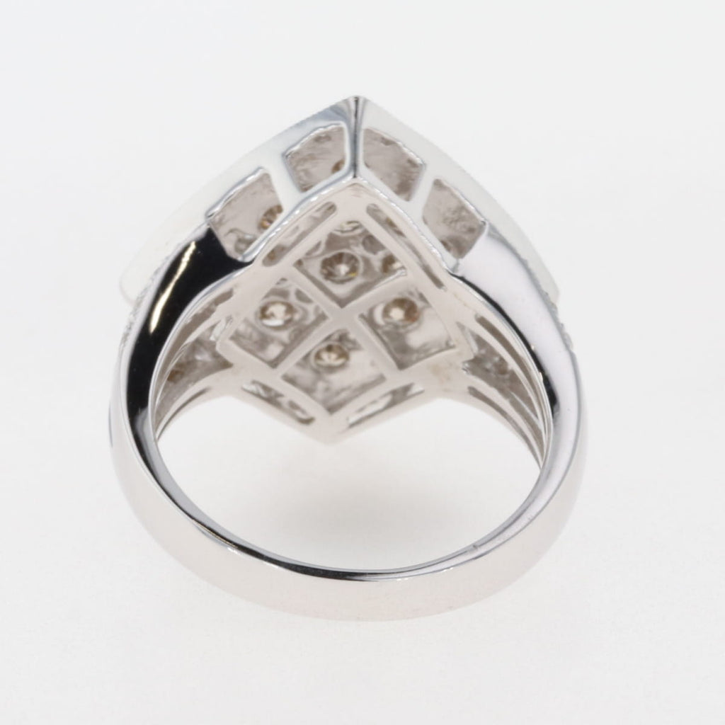 メレダイヤ デザインリング 指輪 リング 13号 750 ダイヤモンド レディース 【中古】 
 ラッピング可