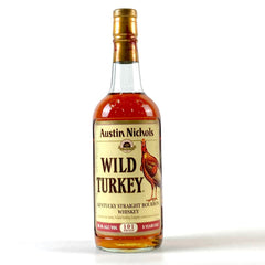 ワイルドターキー WILD TURKEY 8年 旧旧ラベル アメリカンウイスキー 【古酒】