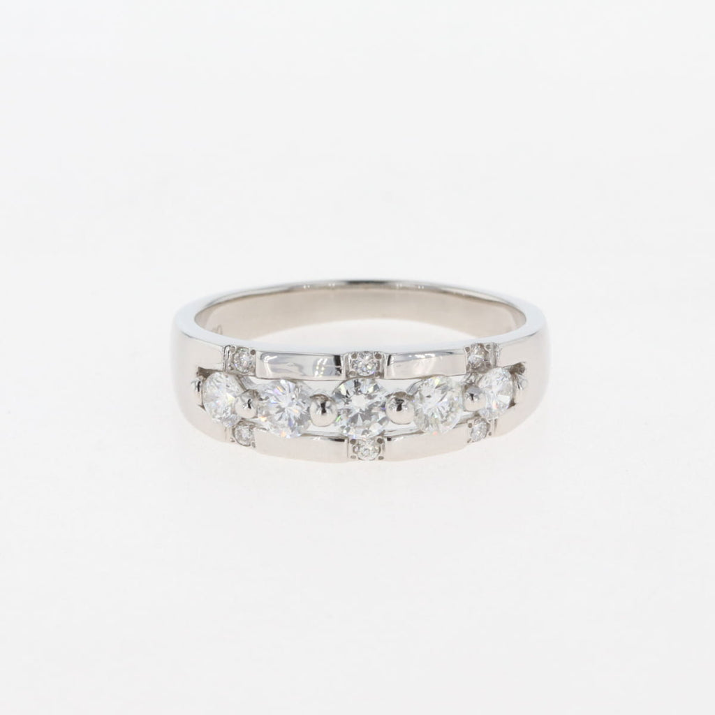 ダイヤリングPt900 ダイヤモンド 2.00ct プラチナ メレ ダイヤ リング 指輪
