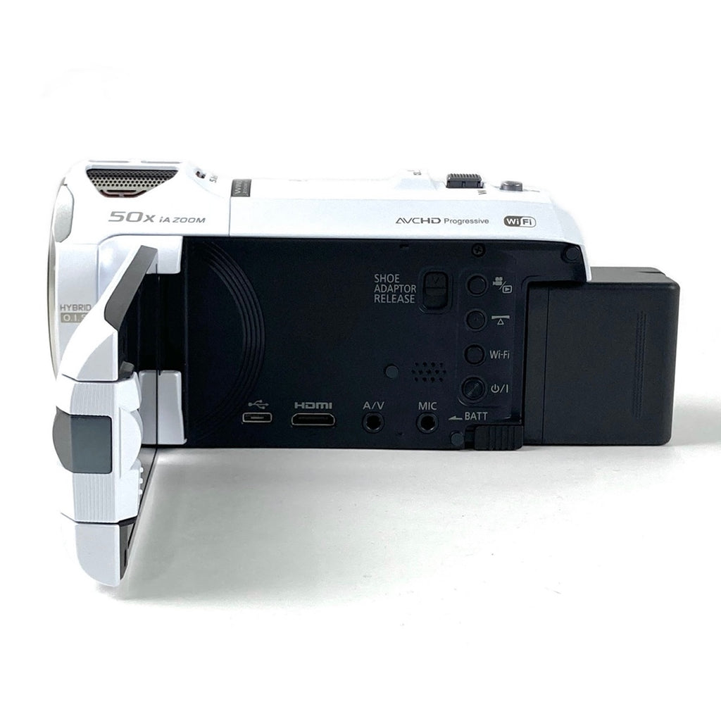【在庫一掃】 パナソニック Panasonic デジタルハイビジョンビデオカメラ HC-W850M ホワイト デジタルビデオカメラ 【中古】