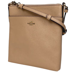 コーチ ロゴ ショルダーバッグ 斜め掛け ショルダーバッグ レザー ベージュ 59975 レディース 【中古】 brbag
