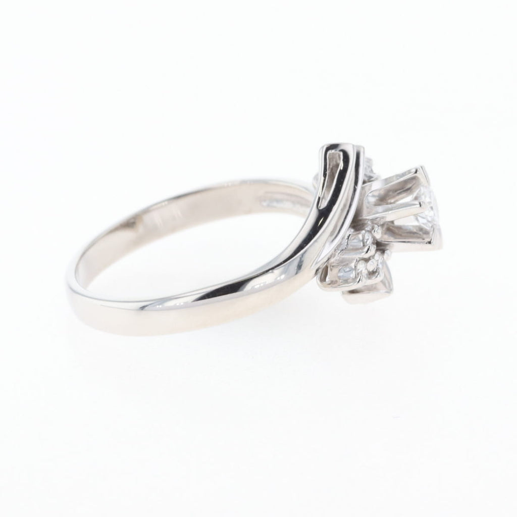 PT900 ダイヤモンド リング プラチナ 11号 0.15CT 0.09CT レディース 中古 nbjwl