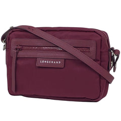 ロンシャン ロゴ ショルダーバッグ 斜め掛け ショルダーバッグ ナイロン ボルドー レディース 【中古】 brbag