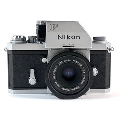 ニコン Nikon F フォトミック シルバー + GN Auto NIKKOR 45mm F2.8 ［ジャンク品］ フィルム マニュアルフォーカス 一眼レフカメラ 【中古】