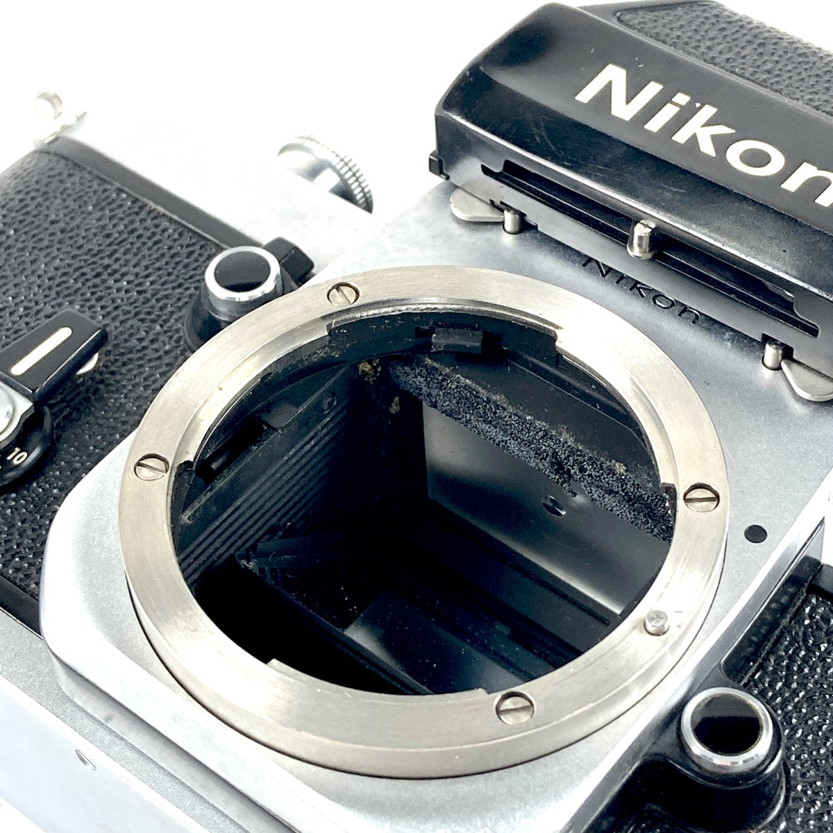 ニコン Nikon F2 フォトミック シルバー + NIKKOR-S Auto 50mm F1.4 非Ai［ジャンク品］ フィルム  マニュアルフォーカス 一眼レフカメラ 【中古】
