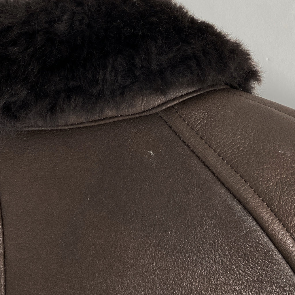 クリスチャンディオール ムートンコート ジャケット テーラード コート その他コート 羊革 ブラウン メンズ 【中古】brapp