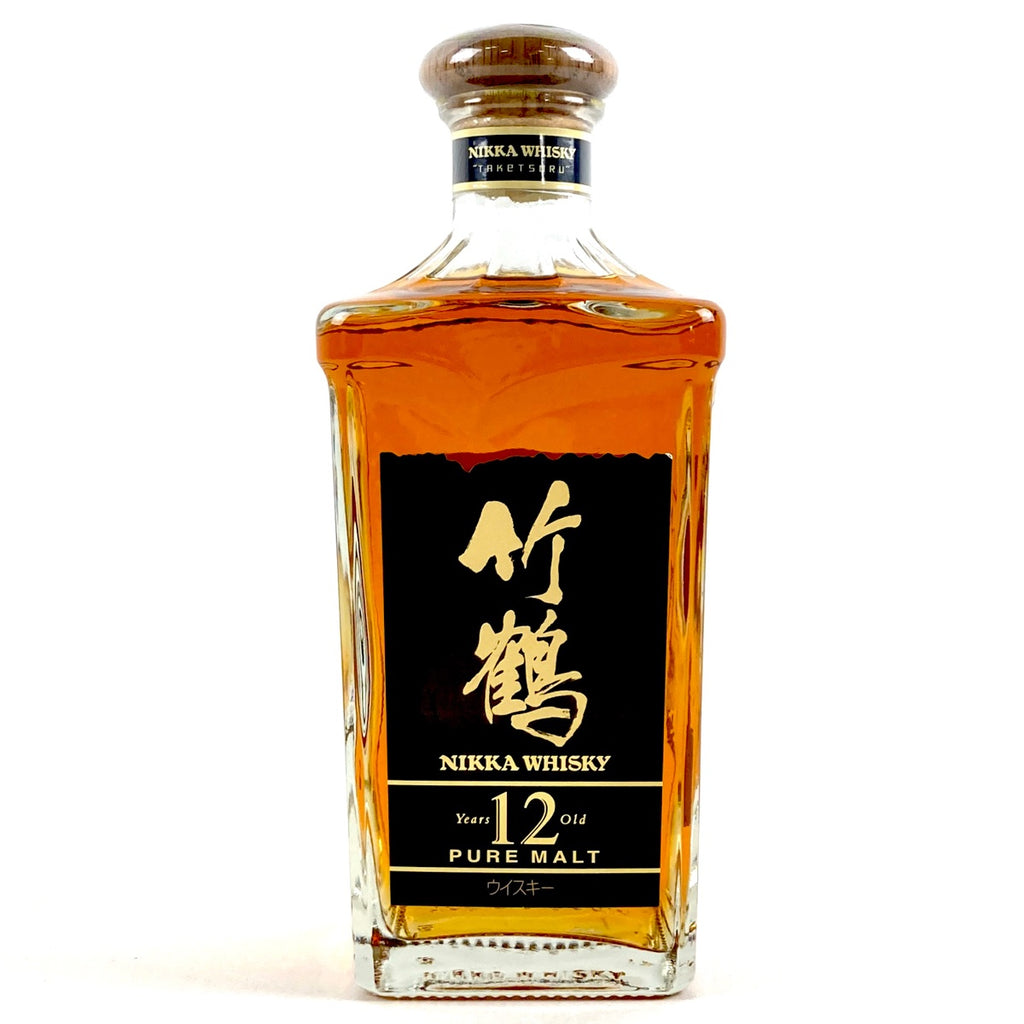 【東京都内限定お届け】 ニッカ NIKKA 竹鶴 12年 ピュアモルト 角瓶 660ml 国産ウイスキー 【古酒】liqbb