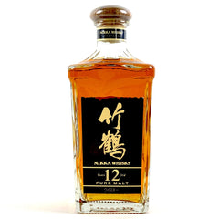 【東京都内限定お届け】 ニッカ NIKKA 竹鶴 12年 ピュアモルト 角瓶 660ml 国産ウイスキー 【古酒】liqbb