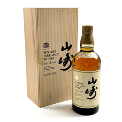 【東京都内限定お届け】 サントリー SUNTORY 山崎 12年 ピュアモルト 向獅子 750ml 国産ウイスキー 【古酒】liqbb