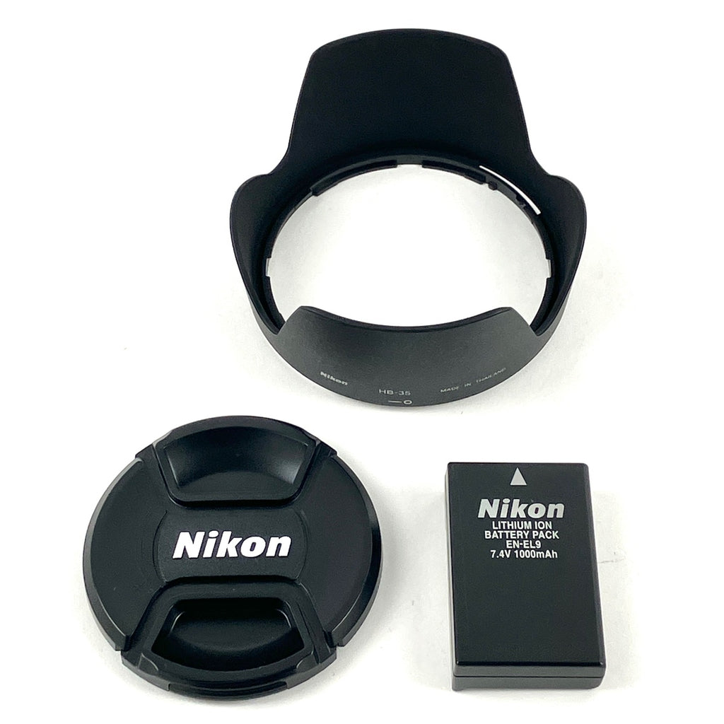 ニコン Nikon D40X + AF-S DX NIKKOR 18-200mm F3.5-5.6G ED VR II デジタル 一眼レフカメラ 【中古】