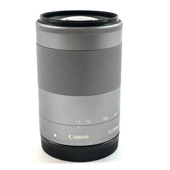 キヤノン Canon EF-M 55-200mm F4.5-6.3 IS STM シルバー 一眼カメラ用レンズ（オートフォーカス） 【中古】