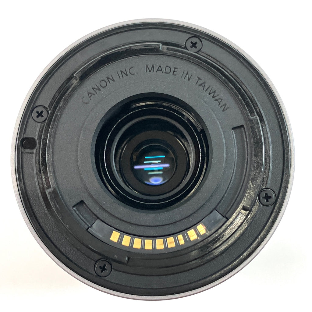 キヤノン Canon EF-M 55-200mm F4.5-6.3 IS STM シルバー 一眼カメラ用レンズ（オートフォーカス） 【中古】