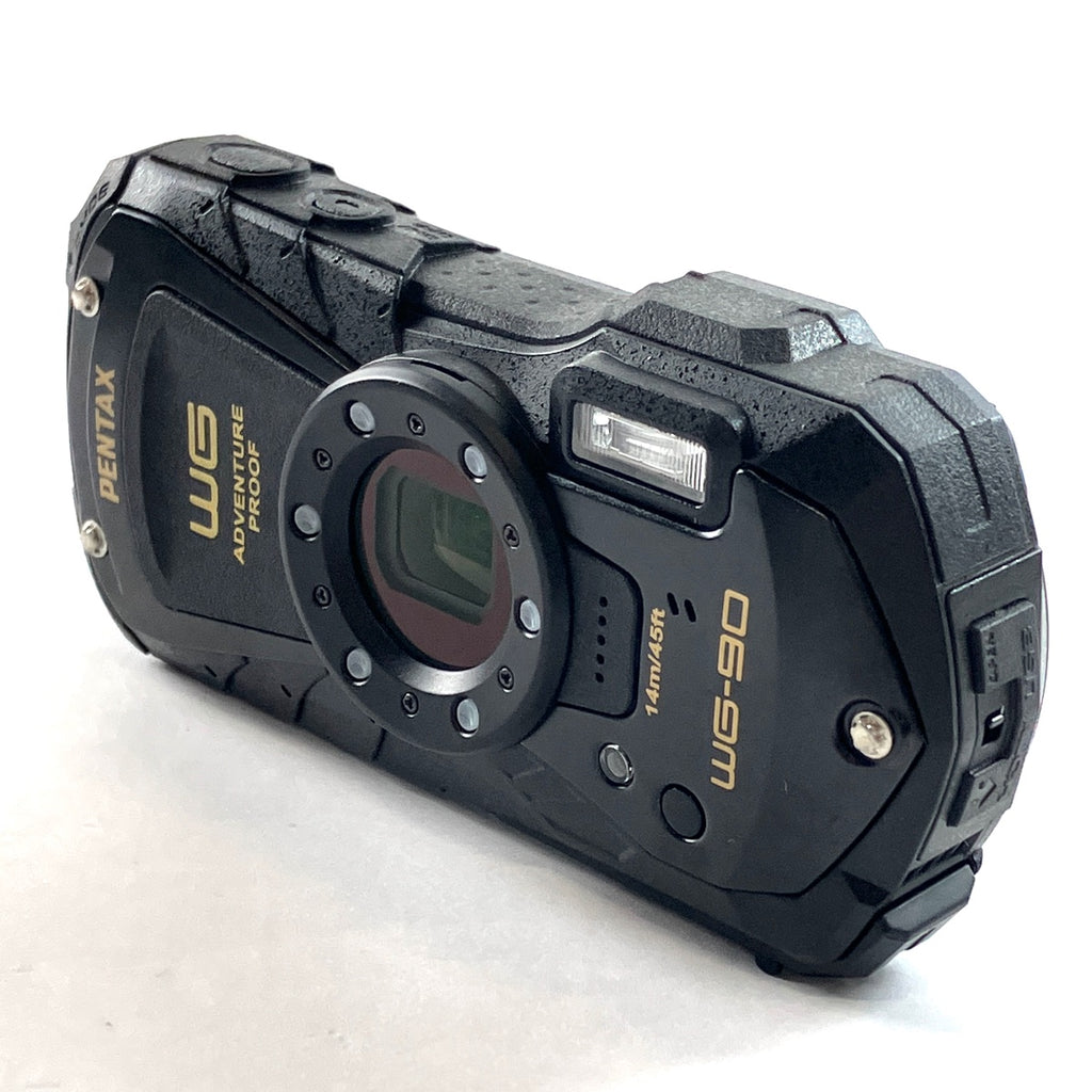ペンタックス PENTAX WG-90 ブラック コンパクトデジタルカメラ 【中古】