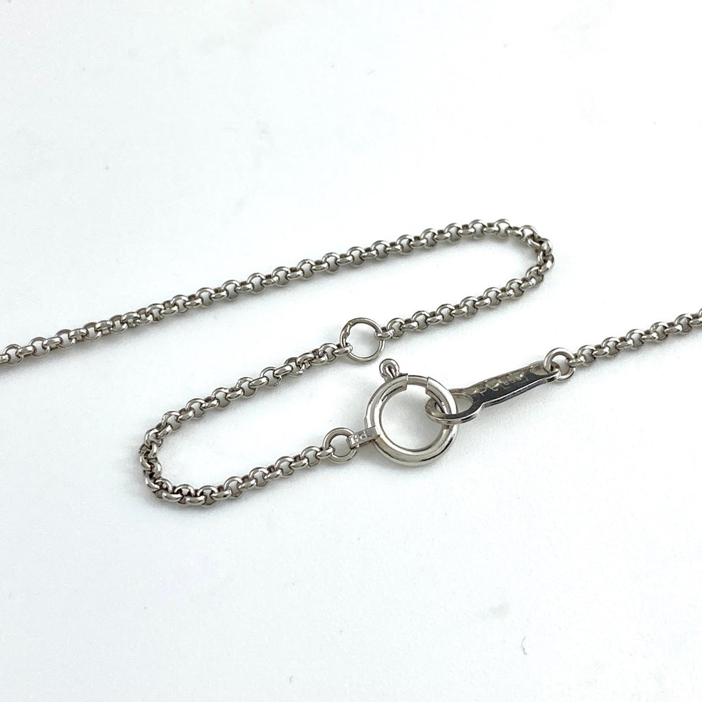 エメラルド デザインネックレス プラチナ ペンダント メレダイヤ ネックレス Pt900 Pt850 エメラルド レディース 【中古】 
 ラッピング可