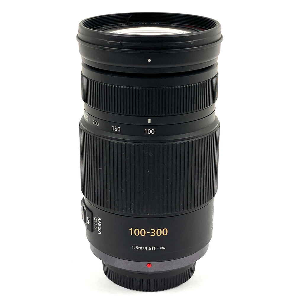 パナソニック Panasonic LUMIX G VARIO 100-300mm F4.0-5.6 II POWER O.I.S. H-FS100300 一眼カメラ用レンズ（オートフォーカス） 【中古】