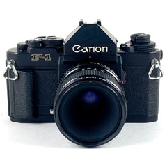 キヤノン Canon NEW F-1＋NEW MACRO FD 50mm F3.5 フィルム マニュアルフォーカス 一眼レフカメラ 【中古】