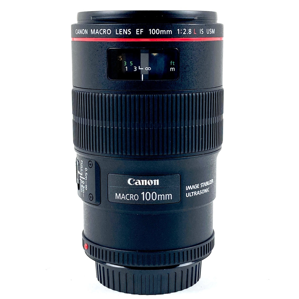 キヤノン Canon EF 100mm F2.8L MACRO IS USM 一眼カメラ用レンズ（オートフォーカス） 【中古】