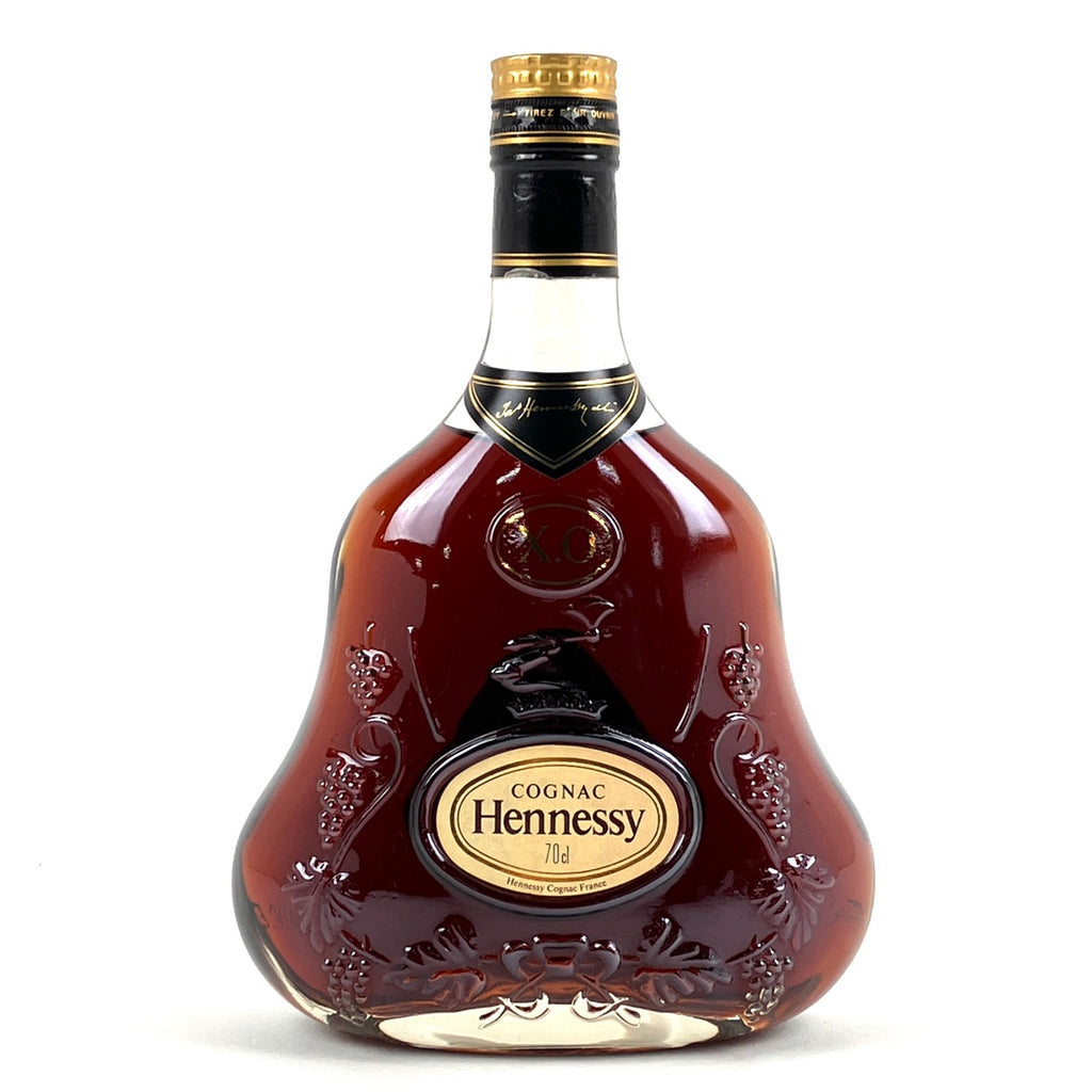 ヘネシー Hennessy XO 金キャップ クリアボトル 700ml ブランデー コニャック 【古酒】