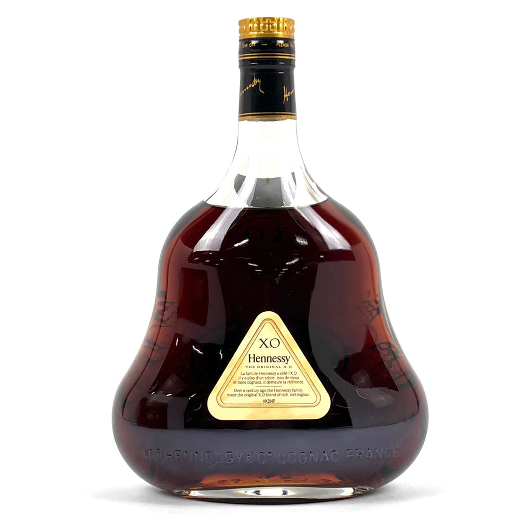 ヘネシー Hennessy XO 金キャップ クリアボトル 1000ml ブランデー コニャック 【古酒】