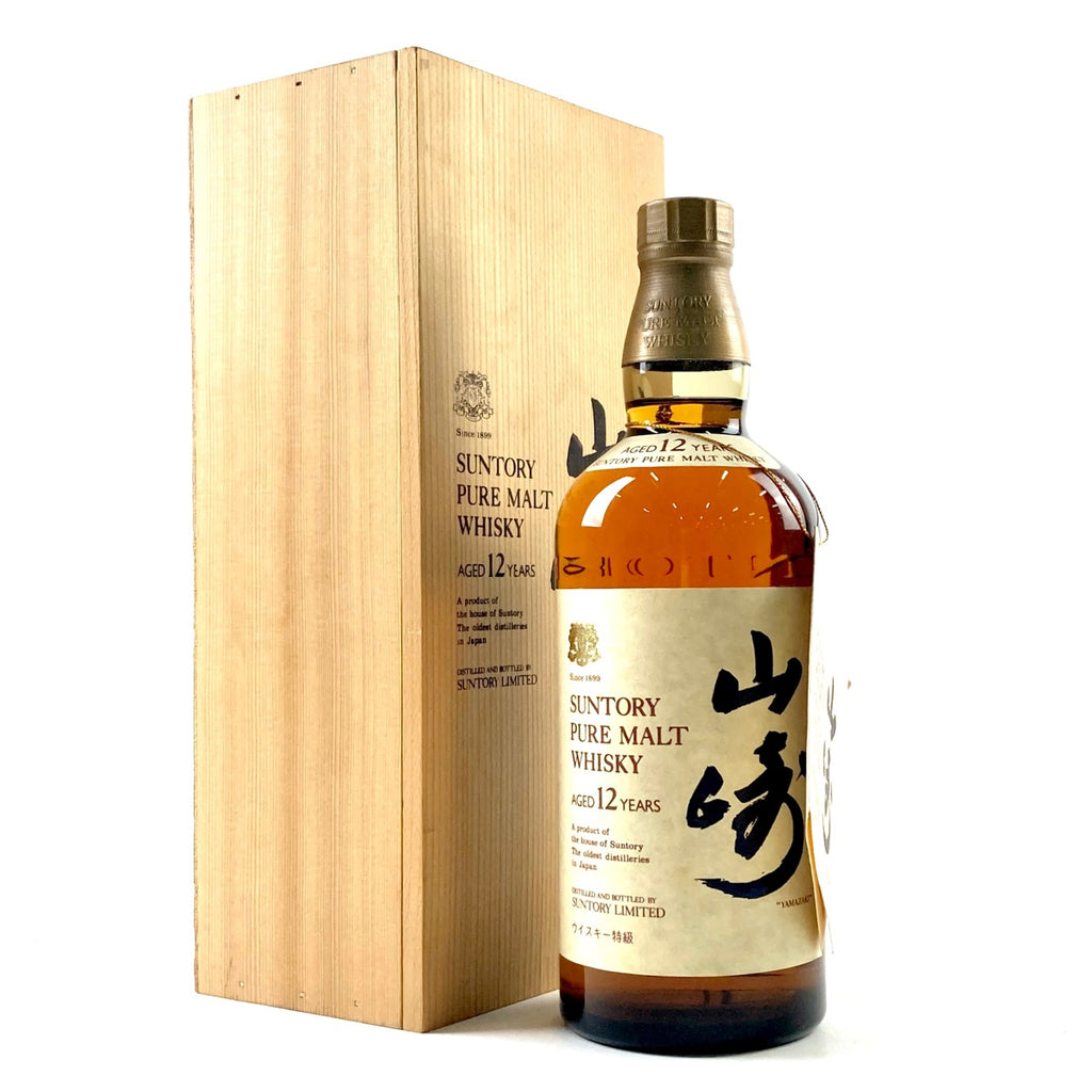 【東京都内限定お届け】サントリー SUNTORY 山崎 12年 ピュアモルト 特級 760ml 国産ウイスキー 【古酒】