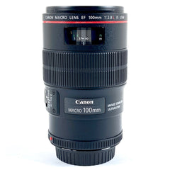 キヤノン Canon EF 100mm F2.8LMACRO IS USM 一眼カメラ用レンズ（オートフォーカス） 【中古】