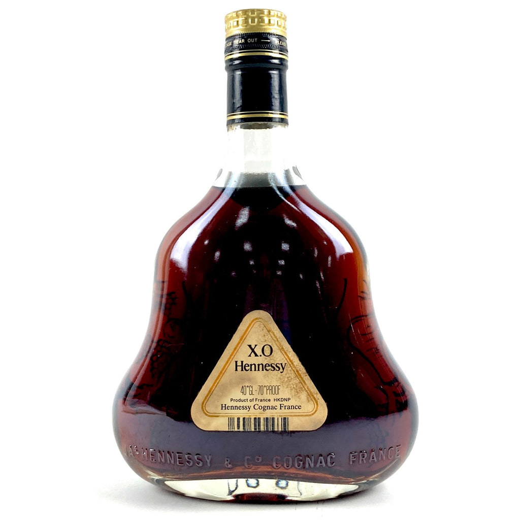 ヘネシー Hennessy XO 金キャップ クリアボトル 700ml ブランデー コニャック 【古酒】