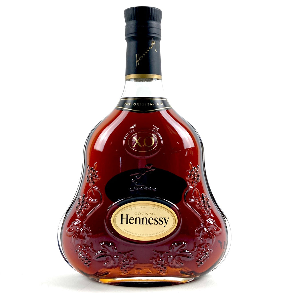 ヘネシー Hennessy XO 黒キャップ クリアボトル 700ml ブランデー コニャック 【古酒】