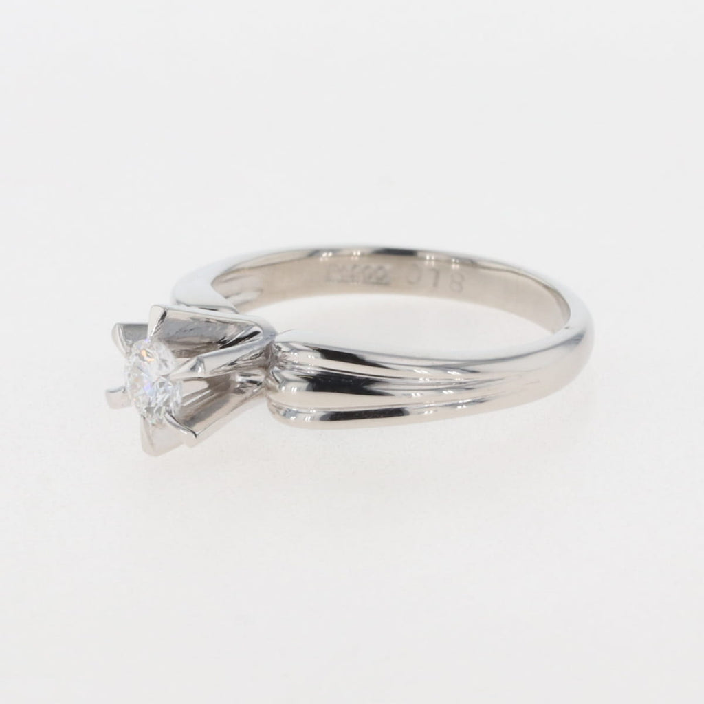 ダイヤモンド デザインリング プラチナ 指輪 リング 8号 Pt900 ダイヤモンド レディース 【中古】 
 ラッピング可