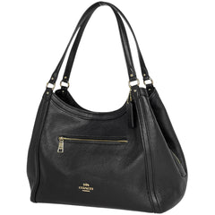 コーチ クリスティ ショルダーバッグ ハンドバッグ ロゴ ショルダーバッグ レザー ブラック C6231 レディース 【中古】brbag
