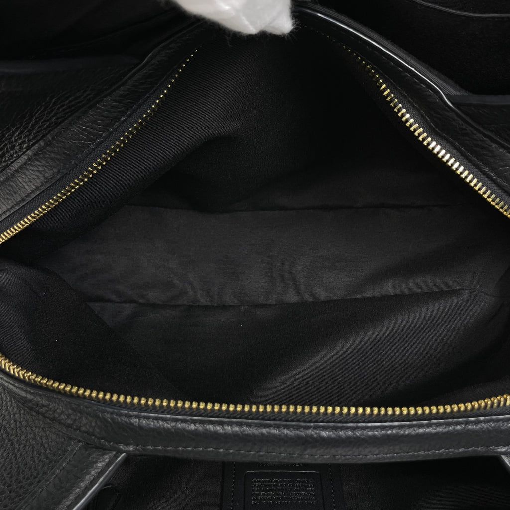コーチ クリスティ ショルダーバッグ ハンドバッグ ロゴ ショルダーバッグ レザー ブラック C6231 レディース 【中古】brbag