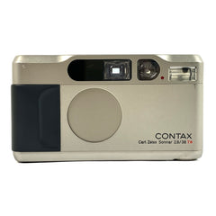 コンタックス CONTAX T2 D チタン シルバー フィルム コンパクトカメラ 【中古】