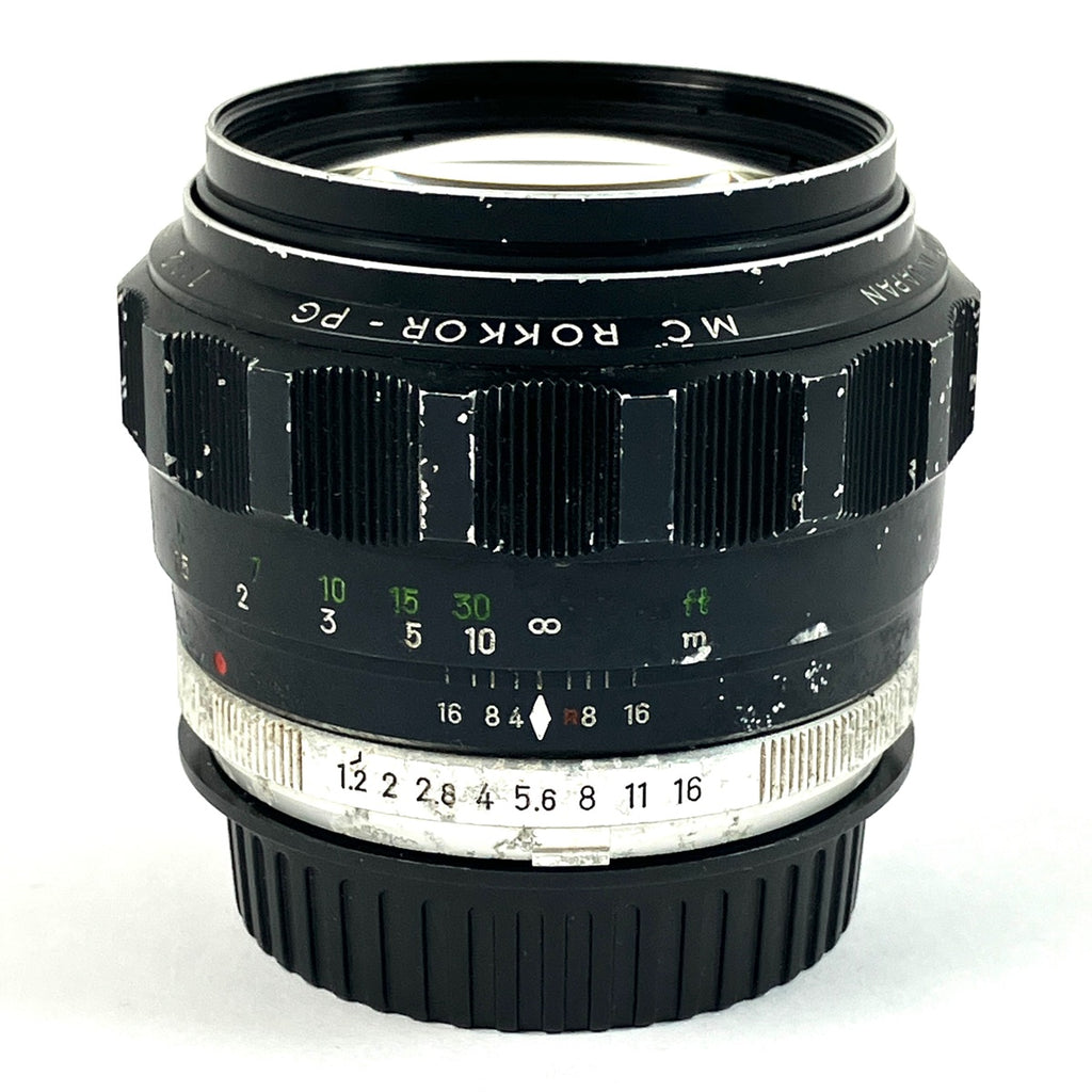 【在庫一掃】 ミノルタ MINOLTA MC ROKKOR-PG 58mm F1.2 一眼カメラ用レンズ（マニュアルフォーカス） 【中古】