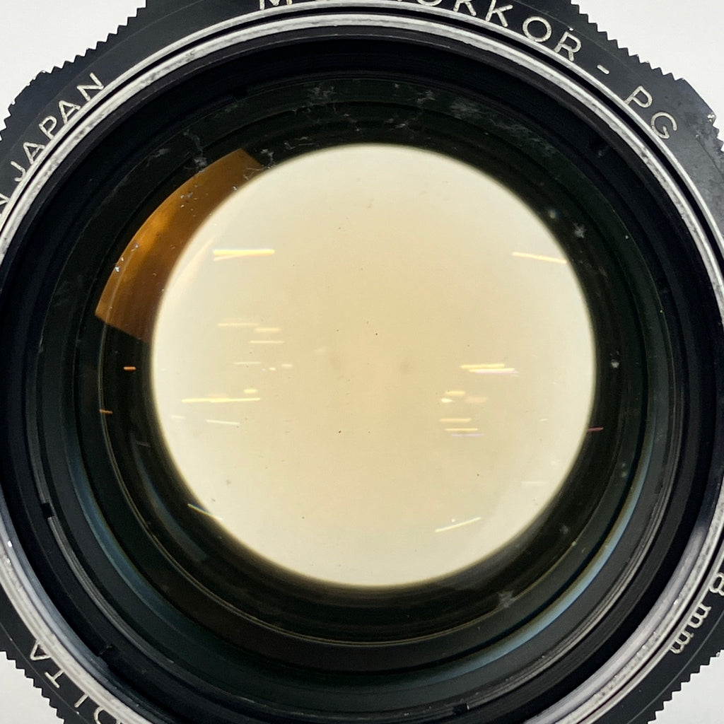 【在庫一掃】 ミノルタ MINOLTA MC ROKKOR-PG 58mm F1.2 一眼カメラ用レンズ（マニュアルフォーカス） 【中古】