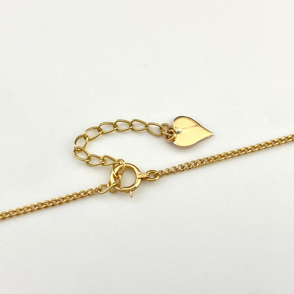 フラワーモチーフ デザインネックレス YG イエローゴールド ペンダント メレダイヤ 花 ネックレス K18 ダイヤモンド レディース 【中古】 nbjwl