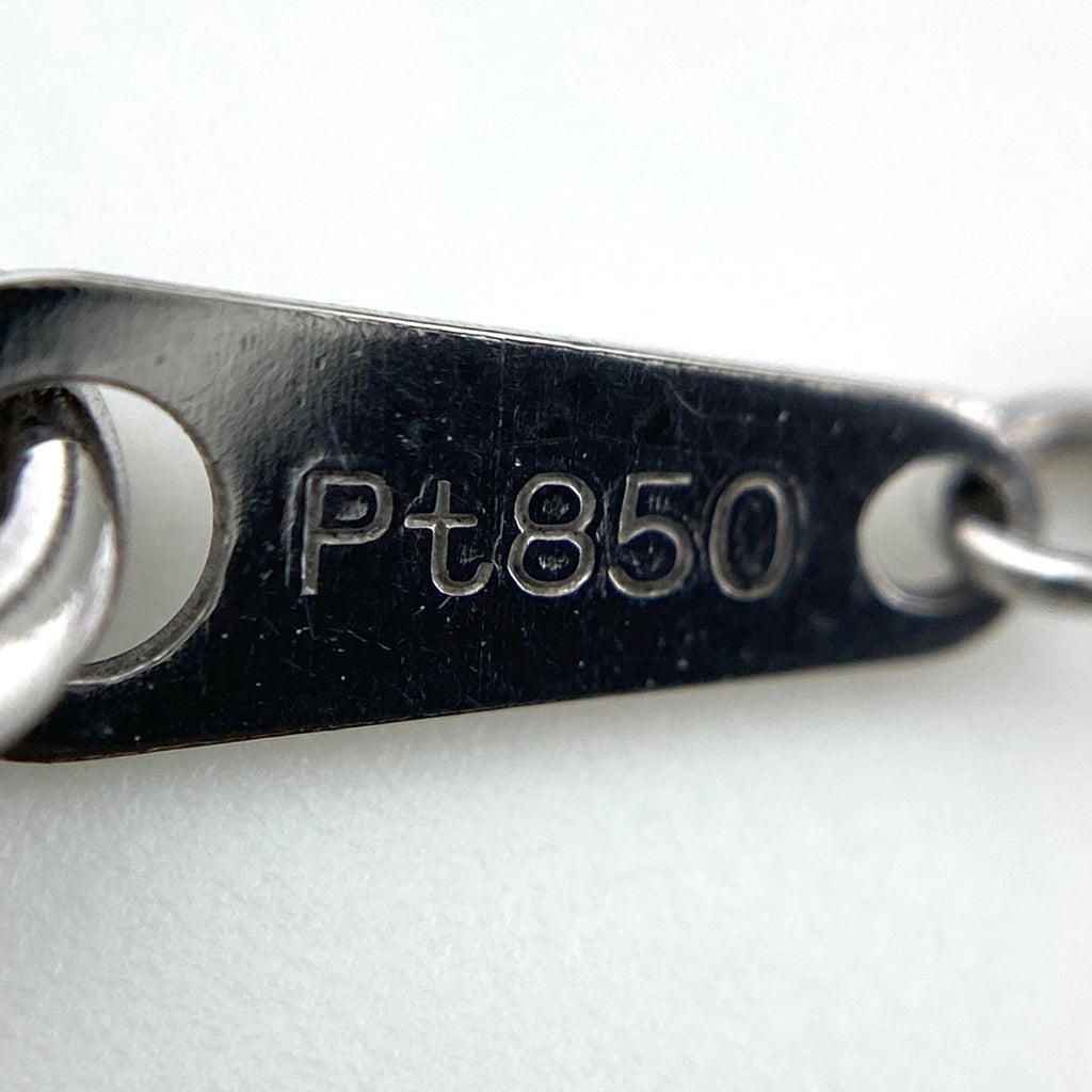 ダイヤモンド デザインネックレス プラチナ ペンダント ネックレス Pt900 Pt850 ダイヤモンド レディース 【中古】nbjwl
