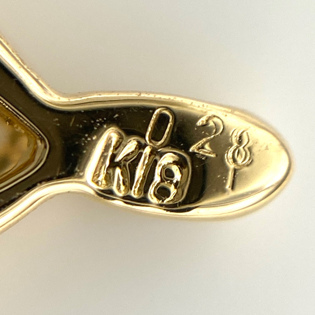 メレダイヤ ペンダントトップ YG イエローゴールド ペンダントトップ K18 ダイヤモンド レディース 【中古】nbjwl