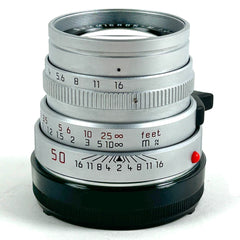 ライカ LEICA SUMMICRON-M 50mm F2 ズミクロン 第3世代 シルバー E39 レンジファインダーカメラ用レンズ 【中古】