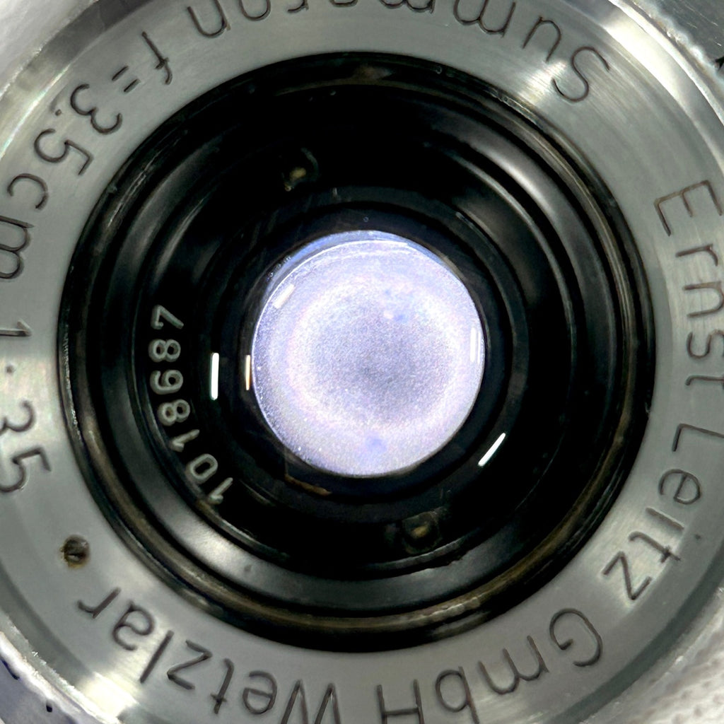 ライカ LEICA IIIf + Summaron 3.5cm F3.5 ズマロン Lマウント L39 ［ジャンク品］ フィルム レンジファインダーカメラ 【中古】
