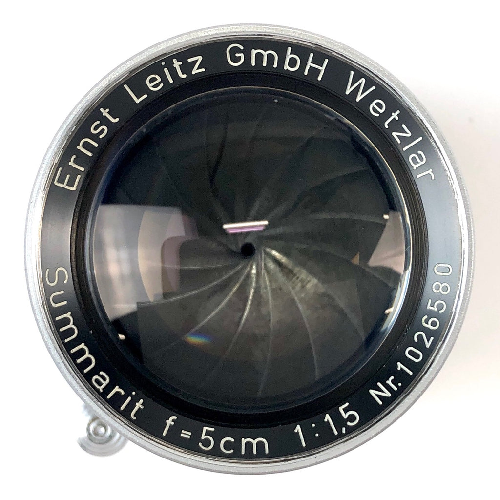 ライカ LEICA IIIf + Summarit 5cm F1.5 ズマリット Lマウント L39 フィルム レンジファインダーカメラ 【中古】