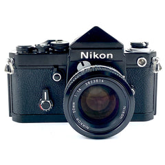 ニコン Nikon F2 アイレベル ブラック + NIKKOR 50mm F1.4 非Ai フィルム マニュアルフォーカス 一眼レフカメラ 【中古】