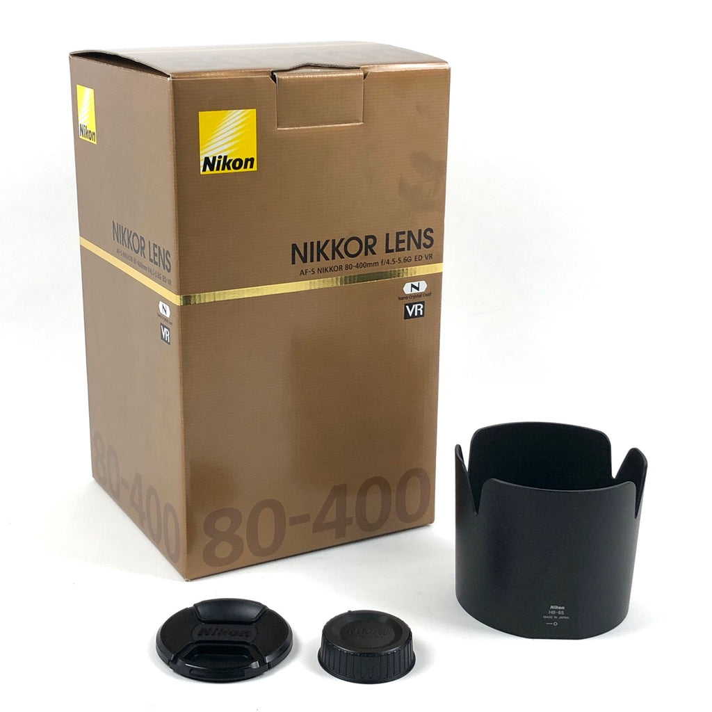 ニコン Nikon AF-S NIKKOR 80-400mm F4.5-5.6G ED VR 一眼カメラ用レンズ（オートフォーカス） 【中古】