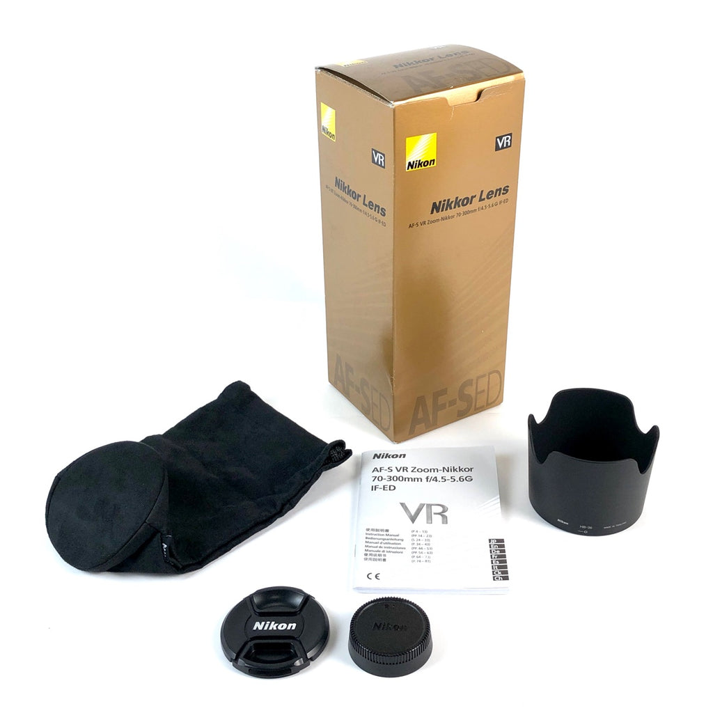 ニコン Nikon AF-S NIKKOR 70-300mm F4.5-5.6G ED VR 一眼カメラ用レンズ（オートフォーカス） 【中古】