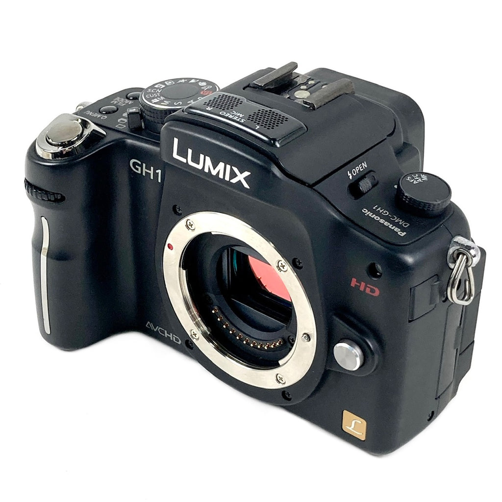 パナソニック Panasonic LUMIX DMC-GH1Kレンズキット ブラック デジタル ミラーレス 一眼カメラ 【中古】