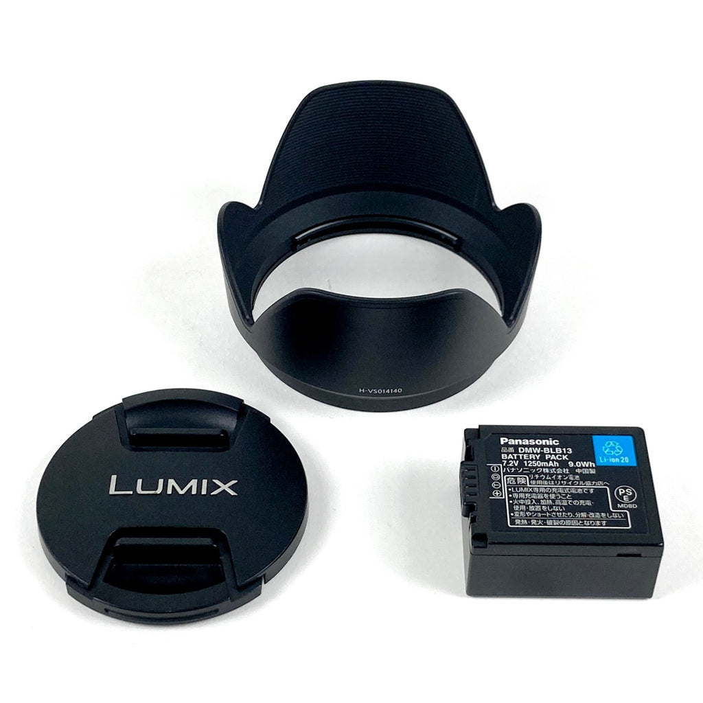 パナソニック Panasonic LUMIX DMC-GH1Kレンズキット ブラック デジタル ミラーレス 一眼カメラ 【中古】